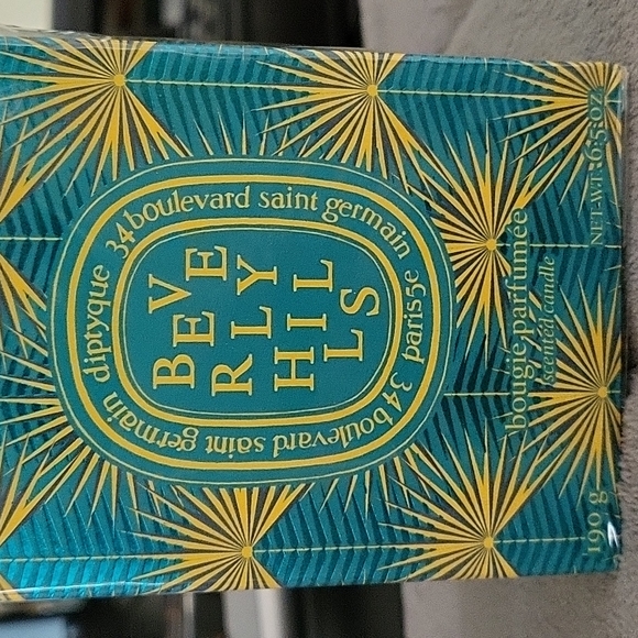 New Sealed Limited Edition Diptyque Beverly Hills Bougie Parfumee candle 190g - Picture 5 of 6